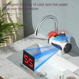 Instant Electric Water Heating Tap With LED