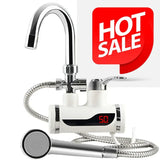 Instant Electric Water Heating Tap With Shower